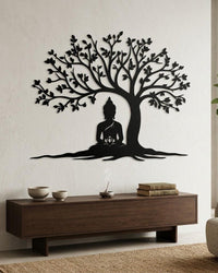 Zen Buddha Metal Wall Art