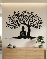 Zen Buddha Metal Wall Art