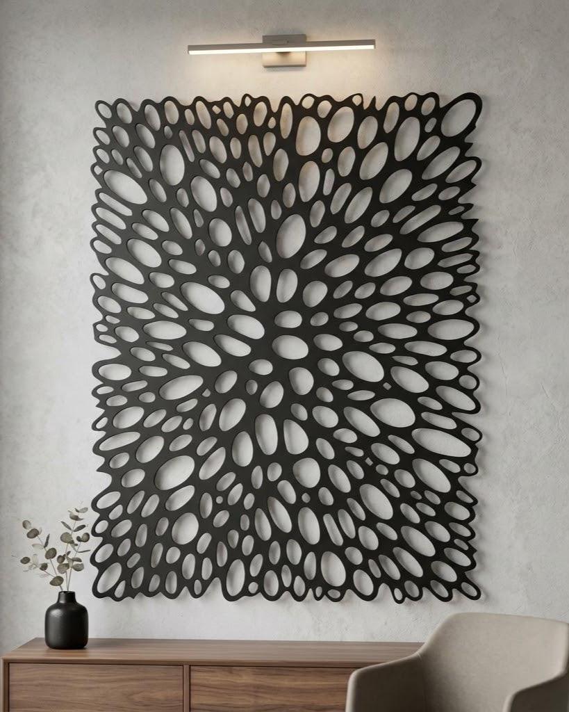 Abstract Metal Wall Art