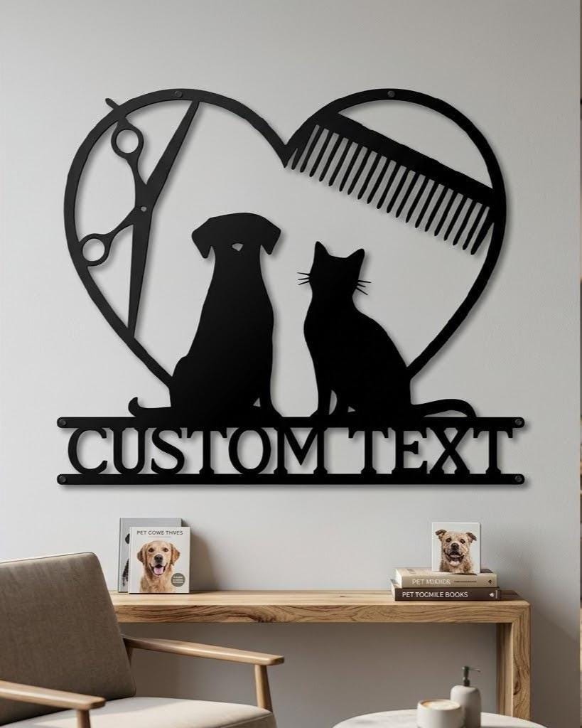 Custom Pet Groomer Sign