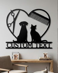 Custom Pet Groomer Sign