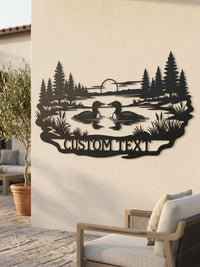 Personalized Lake House Sign