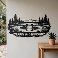 Personalized Lake House Sign