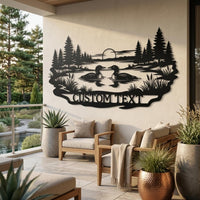 Personalized Lake House Sign