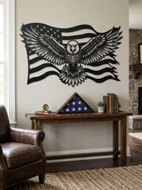 American Eagle Metal Wall Art