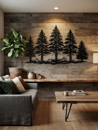 Pine Forest Wall Art