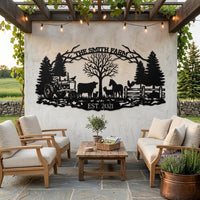 Personalized Farm Sign