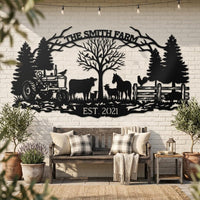 Personalized Farm Sign