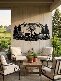 Personalized Farm Sign