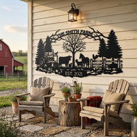 Personalized Farm Sign
