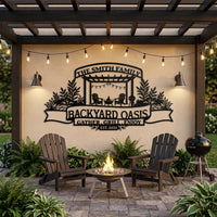 Personalized Backyard Sign