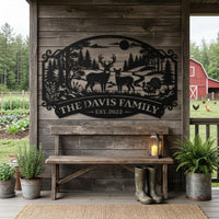 Personalized Hunting Sign