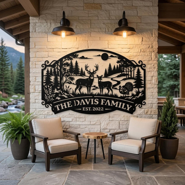 Personalized Hunting Sign