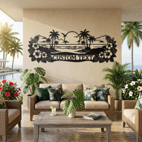 Outdoor Beach House Sign