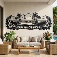 Outdoor Beach House Sign