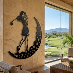 Golf Girl Wall Art