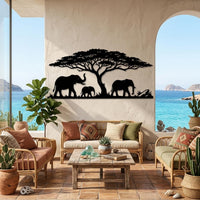 Savanna Elephant Wall Art