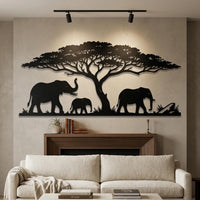 Savanna Elephant Wall Art