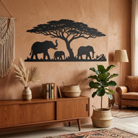 Savanna Elephant Wall Art