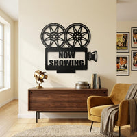 Now Showing Metal Sign