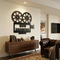 Now Showing Metal Sign