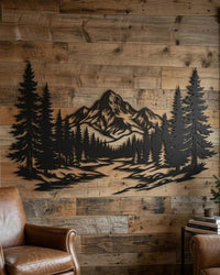 Majestic Mountain Metal Wall Art