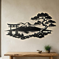 Mount Fuji Metal Wall Art