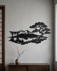 Mount Fuji Metal Wall Art