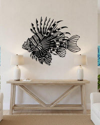 Lionfish Metal Wall Decor