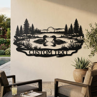 Personalized Lake House Sign