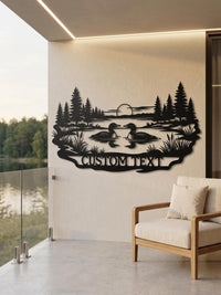 Personalized Lake House Sign