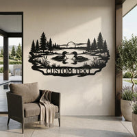 Personalized Lake House Sign