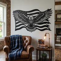 American Eagle Metal Wall Art
