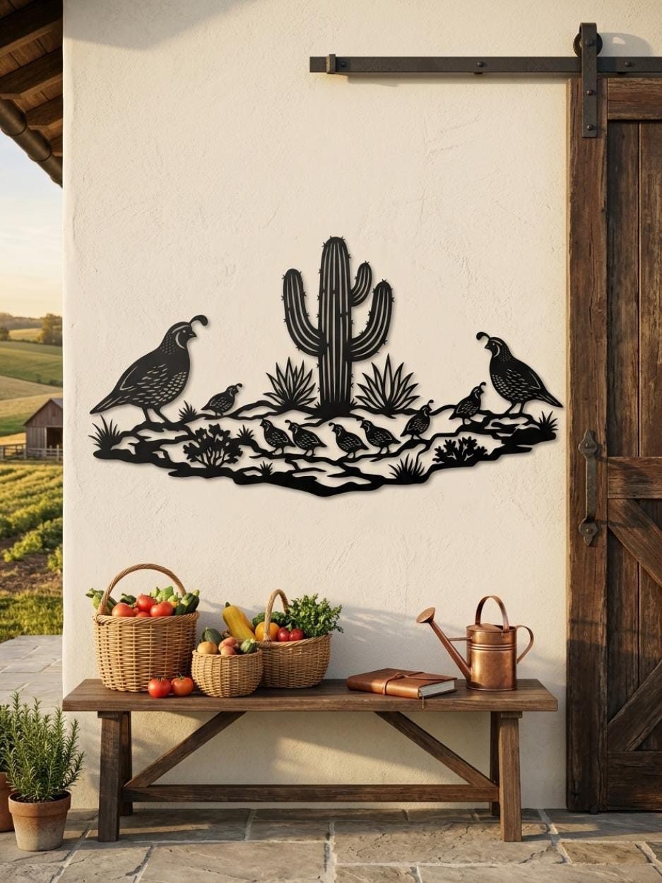 Desert Quail Wall Art