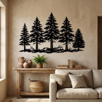 Pine Forest Wall Art