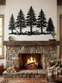 Pine Forest Wall Art