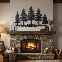 Pine Forest Wall Art
