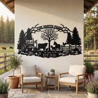 Personalized Farm Sign