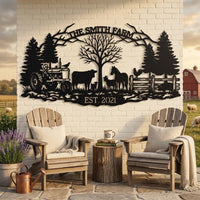 Personalized Farm Sign