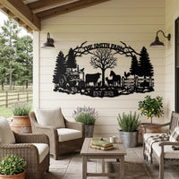 Personalized Farm Sign