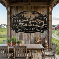 Personalized Hunting Sign