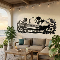 Outdoor Beach House Sign