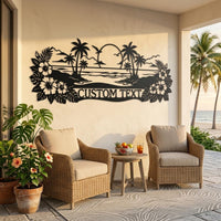 Outdoor Beach House Sign