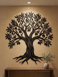 Extra Large Olive Tree Wall Art