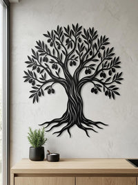 Extra Large Olive Tree Wall Art