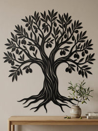 Extra Large Olive Tree Wall Art