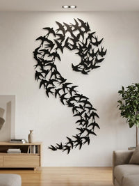 Flock of Birds Metal Wall Decor