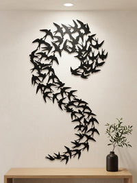 Flock of Birds Metal Wall Decor