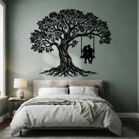 Romantic Tree of Life Metal Wall Decor