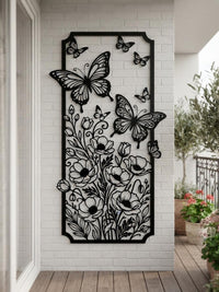 Butterfly Metal Wall Decor